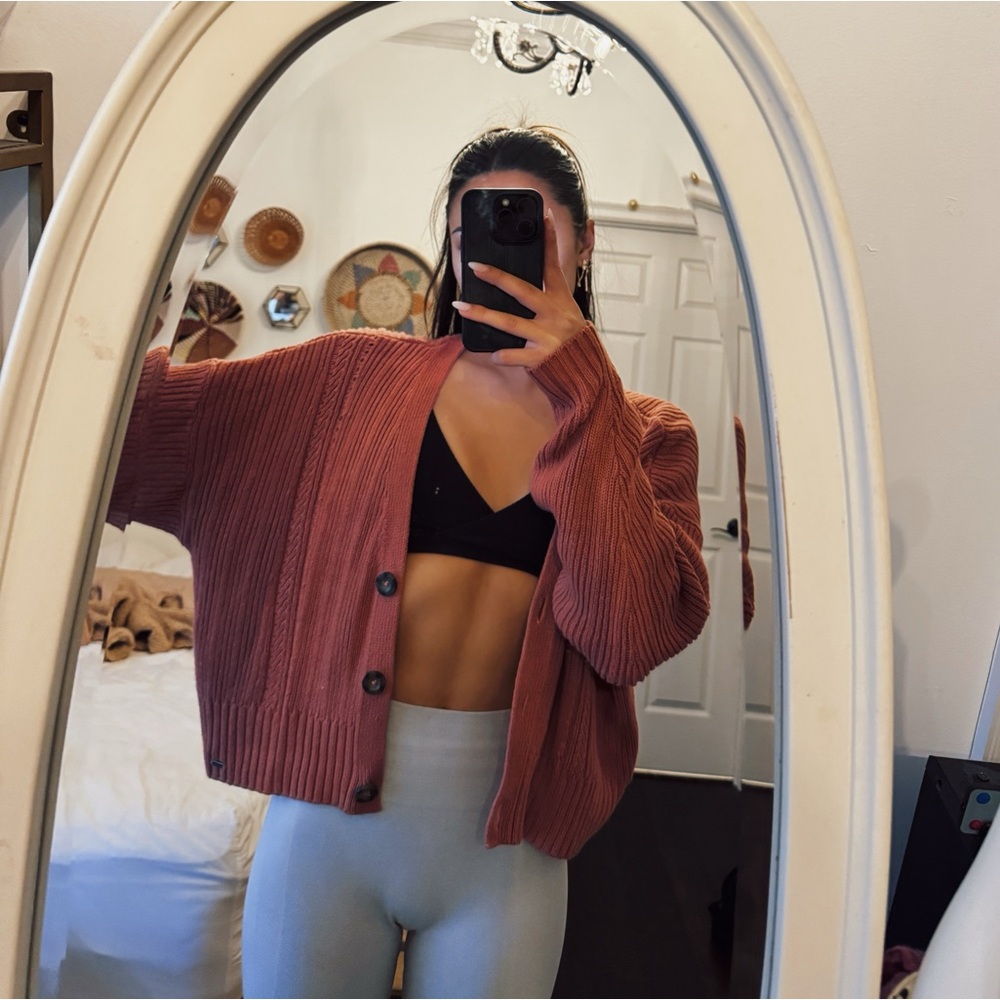 knit cardigan